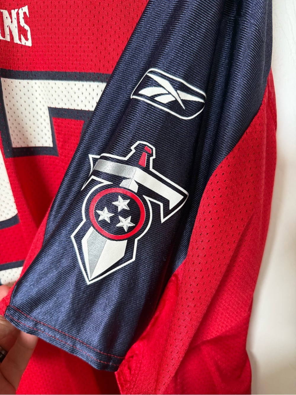 Reebok Red NFL Replica Jersey - Picture 4 of 6